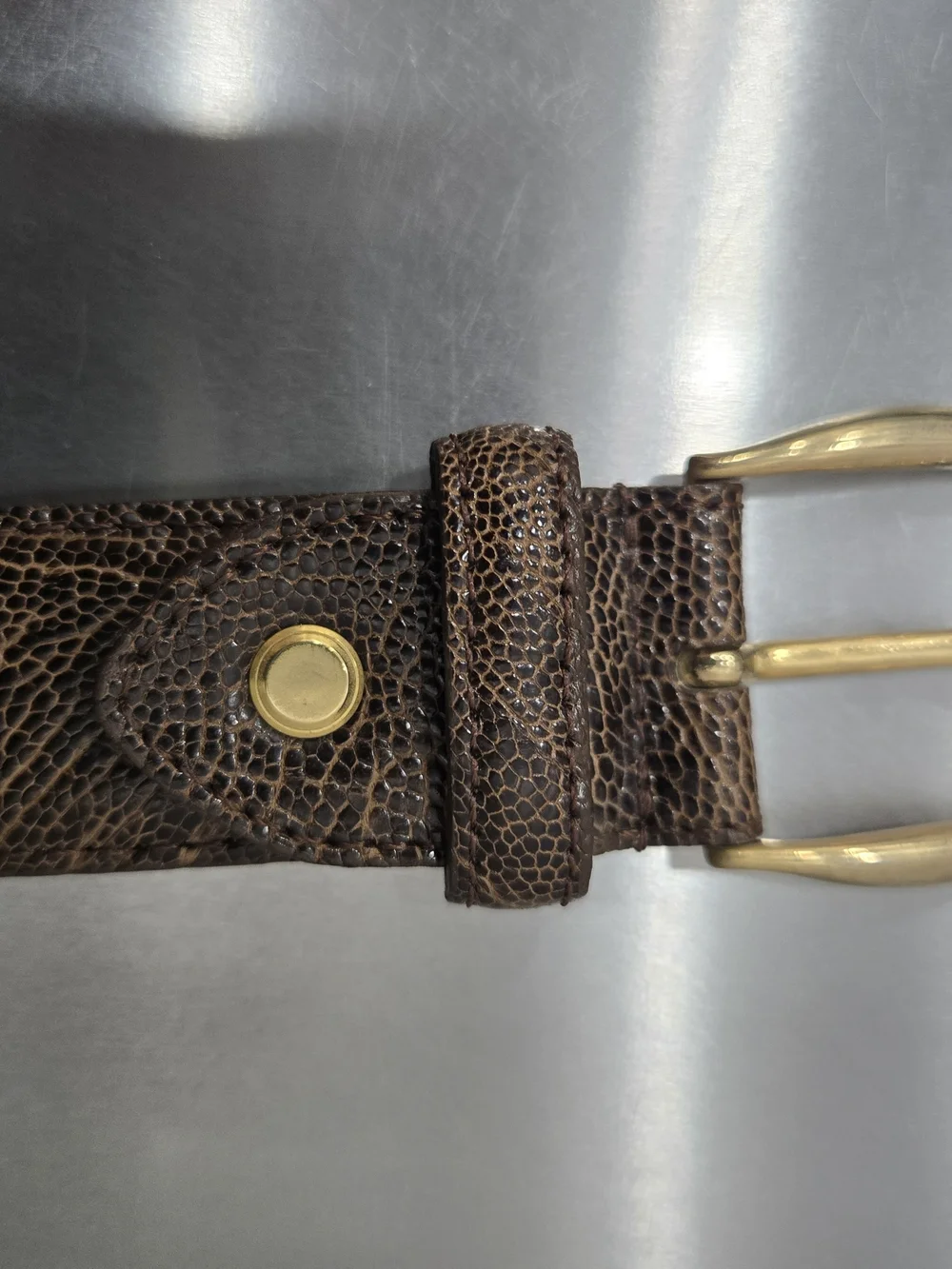 Sabatini Genuine Ostrich Leg 36